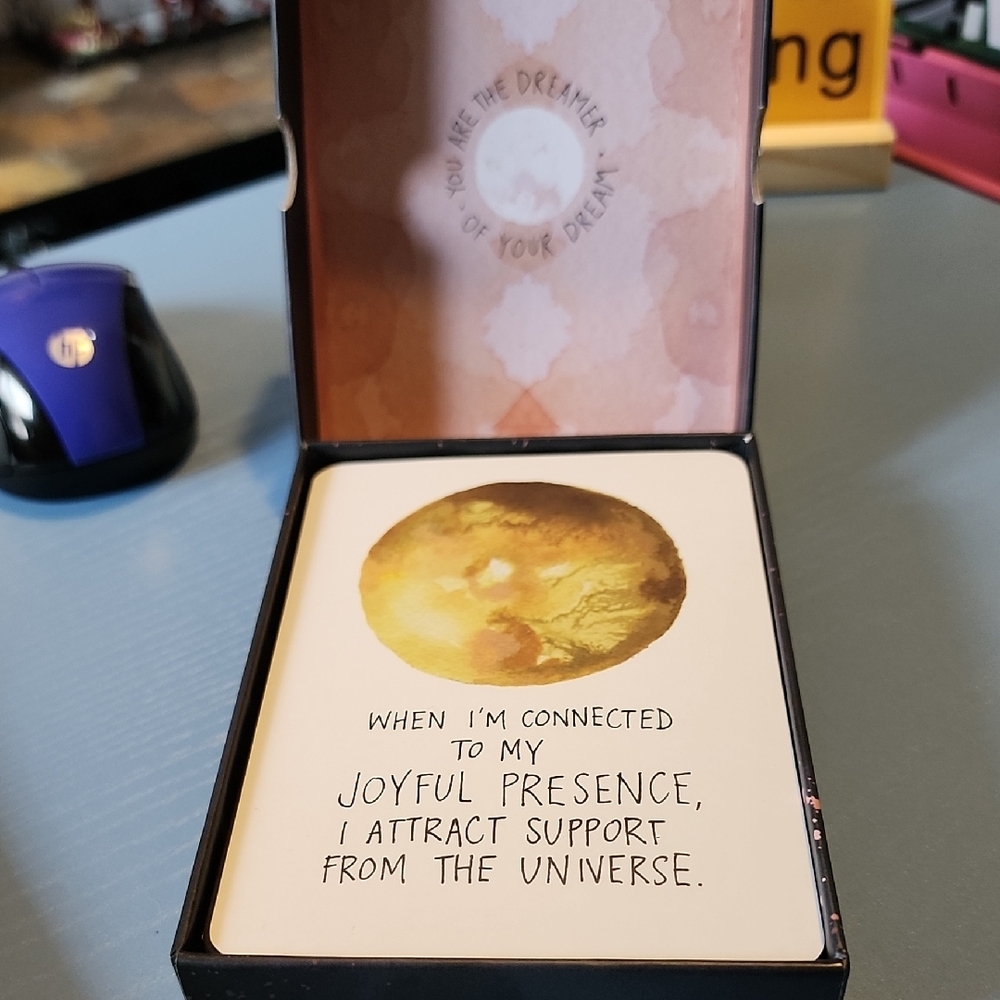 The Universe Has Your Back Card Deck - Black - Picture 3 of 10